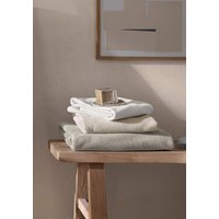 hessnatur Frottier-Handtuch mit Struktur aus Bio-Baumwolle - beige - Größe 30x50 cm hessnatur Frottier-Handtuch mit Struktur aus Bio-Baumwolle - beige - Größe 30x50 cm von hessnatur