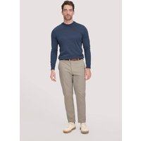 hessnatur Herren Chino LENN Regular aus Bio-Baumwolle - beige - Größe 38/32 von hessnatur
