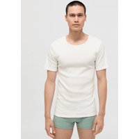 hessnatur Herren T-Shirt PureDAILY im 2er Set aus Bio-Baumwolle - weiß - Größe 4 von hessnatur