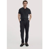 hessnatur Herren Hose Smart Relaxed aus Bio-Baumwolle - schwarz - Größe 36/32 von hessnatur