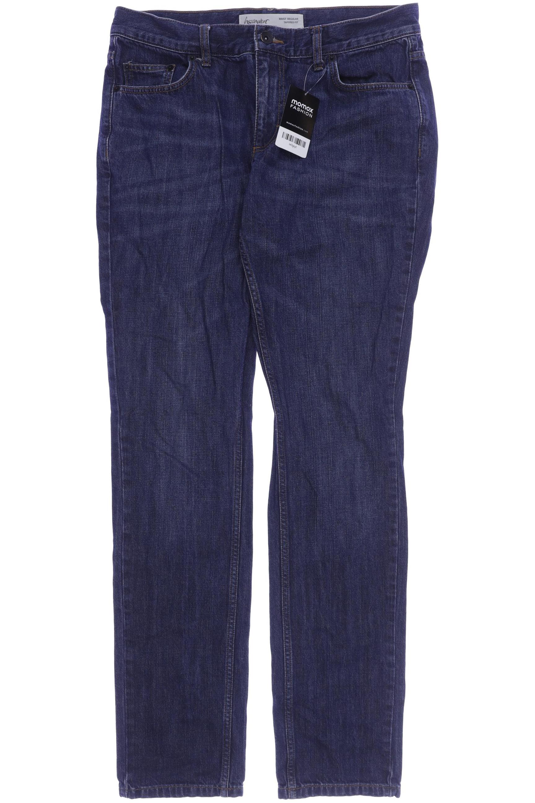 hessnatur Herren Jeans, marineblau, Gr. 50 von hessnatur