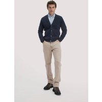 hessnatur Herren Jeans BEN Regular Straight aus Bio-Denim mit Hanf - beige - Größe 34/32 von hessnatur