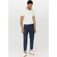 hessnatur Herren Jeans MADS Relaxed Tapered aus Bio-Denim - blau - Größe 31/32 von hessnatur