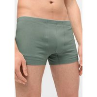 hessnatur Herren Pants PureLUX im 2er Set aus Bio-Baumwolle - grün - Größe 7 von hessnatur