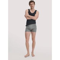 hessnatur Herren Pants Regular Cut im 2er-Pack PURE NATURE aus Bio-Baumwolle - grau - Größe 4 von hessnatur
