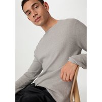 hessnatur Herren Pullover Regular aus Bio-Baumwolle - grau - Größe 50 von hessnatur