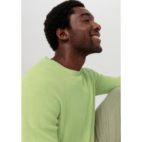 hessnatur Herren Pullover Regular aus Bio-Baumwolle - grün - Größe 52 von hessnatur