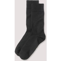hessnatur Herren Socken im 2er-Pack aus Bio-Merinowolle mit Bio-Baumwolle - schwarz - Größe 40-42 hessnatur Herren Socken im 2er-Pack aus Bio-Merinowolle mit Bio-Baumwolle - schwarz - Größe 40-42 von hessnatur