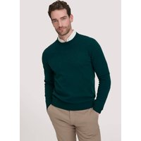 hessnatur Herren Strick Pullover Regular BETTER RECYCLING aus Cashmere - grün - Größe 52 von hessnatur