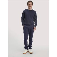 hessnatur Herren Sweathose TRIAS Relaxed aus Bio-Baumwolle - blau - Größe 48 von hessnatur