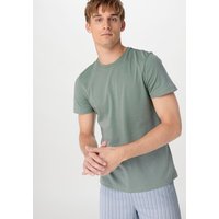 hessnatur Herren T-Shirt Regular PURE COTTON - grün - Größe 46 von hessnatur