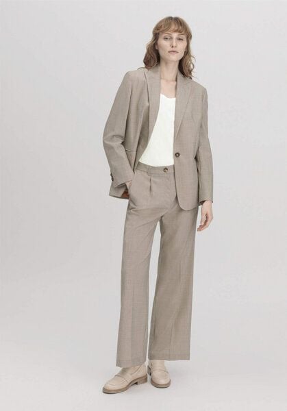 hessnatur Hose Wide Leg Regular aus reiner Bio-Merinowolle von hessnatur