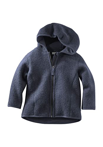 hessnatur Jacke Mädchen und Jungen unisex Wollfleece aus reiner Bio-Merinowolle | nachhaltig und fair hergestellt (Fair Wear Foundation) von hessnatur