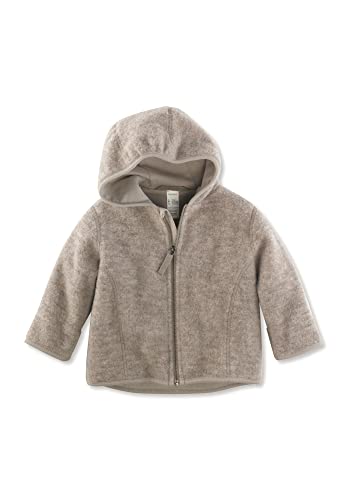 hessnatur Jacke Mädchen und Jungen unisex Wollfleece aus reiner Bio-Merinowolle | nachhaltig und fair hergestellt (Fair Wear Foundation) von hessnatur