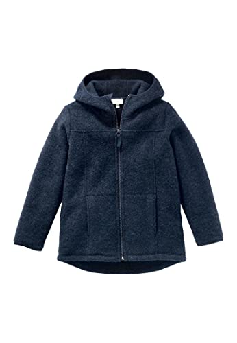 hessnatur Jacke Mädchen und Jungen unisex aus reiner Bio-Merinowolle | nachhaltig und fair hergestellt (Fair Wear Foundation) von hessnatur