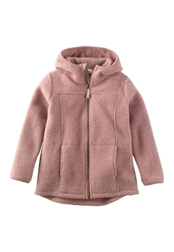 hessnatur Jacke Mädchen und Jungen unisex aus reiner Bio-Merinowolle | nachhaltig und fair hergestellt (Fair Wear Foundation) von hessnatur