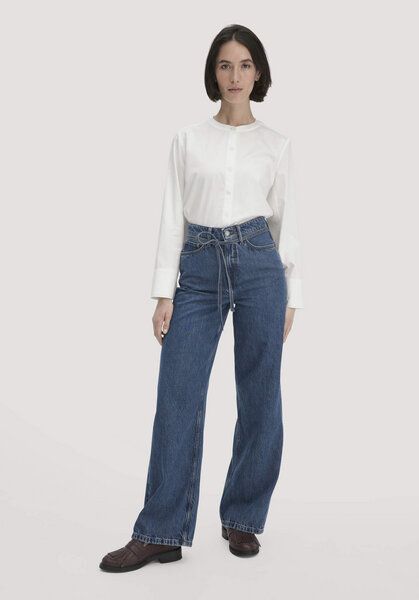 hessnatur Jeans ALVA Wide Leg Soft aus Bio-Baumwolle mit TENCEL Lyocell von hessnatur