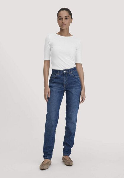 hessnatur Jeans HANNA High Rise Mom aus reinem Bio-Denim hessnatur Jeans HANNA High Rise Mom aus reinem Bio-Denim von hessnatur