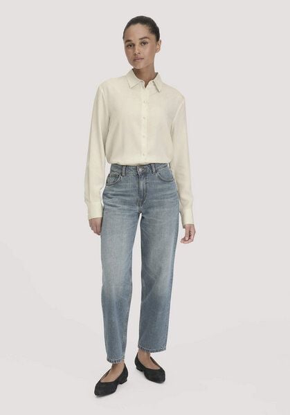 hessnatur Jeans NELE High Rise Barrel Leg aus reinem Bio-Denim von hessnatur