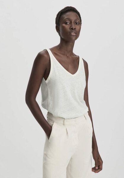 hessnatur Jersey Top Regular Leinen und reiner Bio-Baumwolle von hessnatur