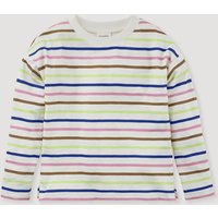 hessnatur Kinder Leichtes Sweatshirt Relaxed aus Bio-Baumwolle - braun - Größe 122/128 von hessnatur