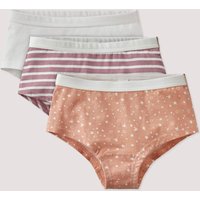 hessnatur Kinder Mädchen Panty Regular Cut im 3er-Pack aus Bio-Baumwolle - orange - Größe 122/128 hessnatur Kinder Mädchen Panty Regular Cut im 3er-Pack aus Bio-Baumwolle - orange - Größe 122/128 von hessnatur