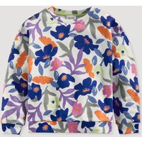 hessnatur Kinder Sweatshirt Regular aus Bio-Baumwolle - blau - Größe 134/140 von hessnatur