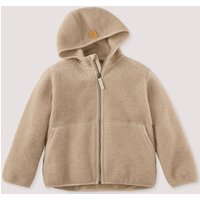 hessnatur Kinder Wollfleece Jacke aus Bio-Merinowolle - beige - Größe 122/128 hessnatur Kinder Wollfleece Jacke aus Bio-Merinowolle - beige - Größe 122/128 von hessnatur