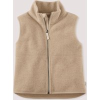 hessnatur Kinder Wollfleece Weste aus Bio-Merinowolle - beige - Größe 98/104 hessnatur Kinder Wollfleece Weste aus Bio-Merinowolle - beige - Größe 98/104 von hessnatur