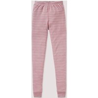 hessnatur Kinder  lange Unterhose aus Bio-Merinowolle mit Seide - rosa - Größe 146/152 von hessnatur