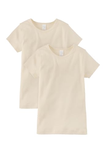 hessnatur Kurzarmhemd PureNature 2er-Set Mädchen und Jungen Unisex PureNature 2er-Set aus Reiner Bio-Baumwolle | nachhaltig und fair hergestellt (Fair Wear Foundation) von hessnatur