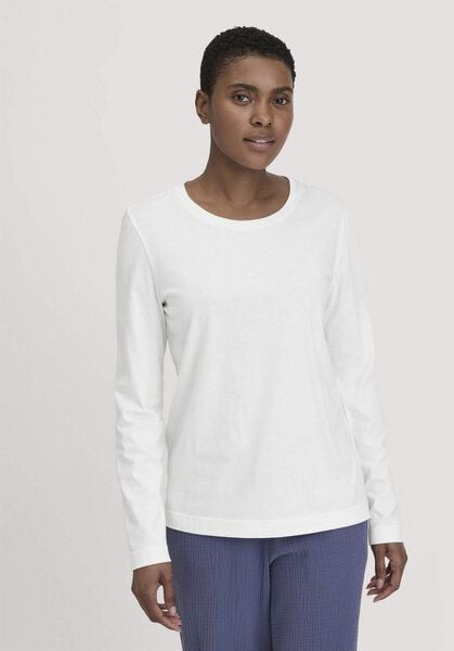 hessnatur Langarm-Schlafshirt aus reiner Bio-Baumwolle von hessnatur