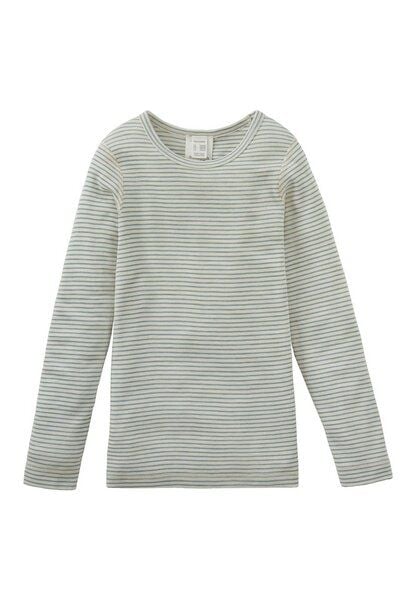 hessnatur Langarmshirt Slim aus Bio-Merinowolle mit Seide von hessnatur