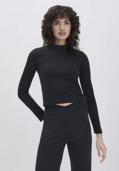 hessnatur Longsleeve Fitted ACTIVE LIGHT aus reiner Bio-Baumwolle von hessnatur