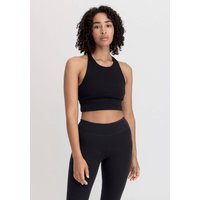 hessnatur Loungewear Bustier Highneck ACTIVE LIGHT aus Bio-Baumwolle - schwarz - Größe 40 hessnatur Loungewear Bustier Highneck ACTIVE LIGHT aus Bio-Baumwolle - schwarz - Größe 40 von hessnatur