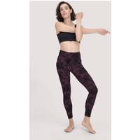hessnatur Loungewear Leggings Fitted Medium Cut ACTIVE LIGHT aus Bio-Baumwolle - braun - Größe XXL von hessnatur