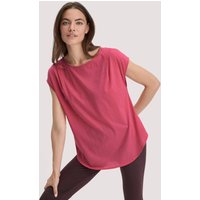 hessnatur Loungewear Shirt Relaxed ACTIVE LIGHT aus Bio-Baumwolle - lila - Größe 46 von hessnatur