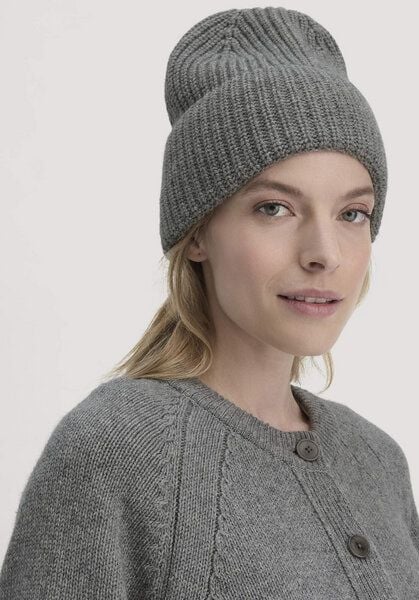 hessnatur Mütze aus Bio-Merinowolle mit Bio-Baumwolle von hessnatur