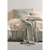 hessnatur Musselin-Decke aus Bio-Baumwolle - grün - Größe 240x260 cm hessnatur Musselin-Decke aus Bio-Baumwolle - grün - Größe 240x260 cm von hessnatur