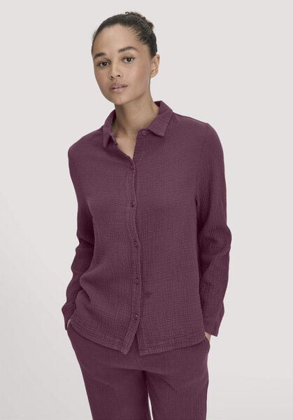 hessnatur Musselin Shirt Relaxed PURE COMFORT aus reiner Bio-Baumwolle von hessnatur