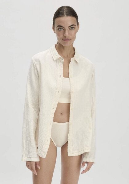 hessnatur Musselin Shirt Relaxed PURE COMFORT aus reiner Bio-Baumwolle von hessnatur
