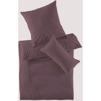 hessnatur Perkal Bettwäsche-Set aus Bio-Baumwolle - lila - Größe 200x200 / 2x40x80 cm hessnatur Perkal Bettwäsche-Set aus Bio-Baumwolle - lila - Größe 200x200 / 2x40x80 cm von hessnatur