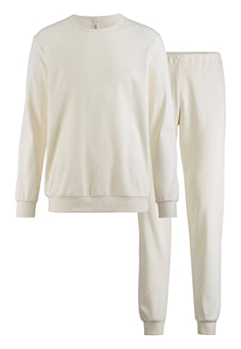 hessnatur Pyjama Herren PureNATURE aus Reiner Bio-Baumwolle | nachhaltig und fair hergestellt (Fair Wear Foundation) von hessnatur