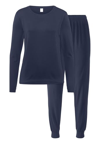 hessnatur Pyjama Regular Damen Pure Flow aus Tencel™ Modal | nachhaltig und fair hergestellt (Fair Wear Foundation) von hessnatur