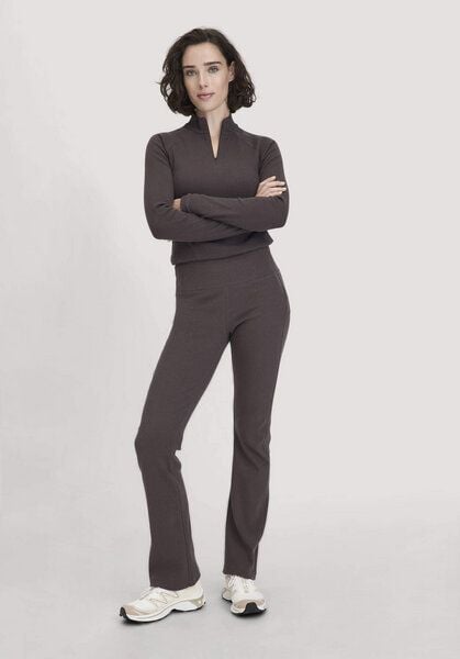 hessnatur Rib Leggings High Waist BETTER RECYCLING aus Bio-Baumwolle von hessnatur