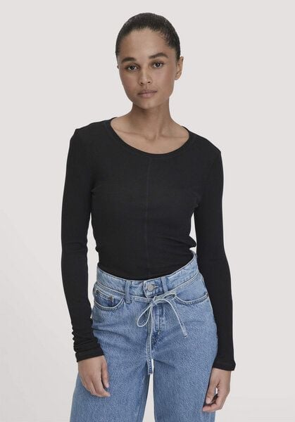 hessnatur Rib Shirt Slim aus Bio-Merinowolle und TENCEL Lyocell von hessnatur