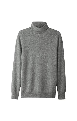 hessnatur Rollkragen-Pullover Herren aus Schurwolle mit Kaschmir | nachhaltig und fair hergestellt (Fair Wear Foundation) von hessnatur