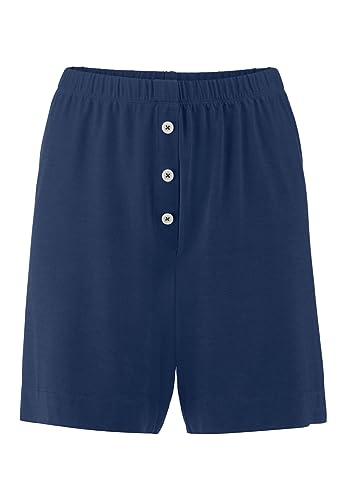 hessnatur Schlafshorts Damen Regular Pure Flower aus Tencel™Modal | nachhaltig und fair hergestellt (Fair Wear Foundation) von hessnatur