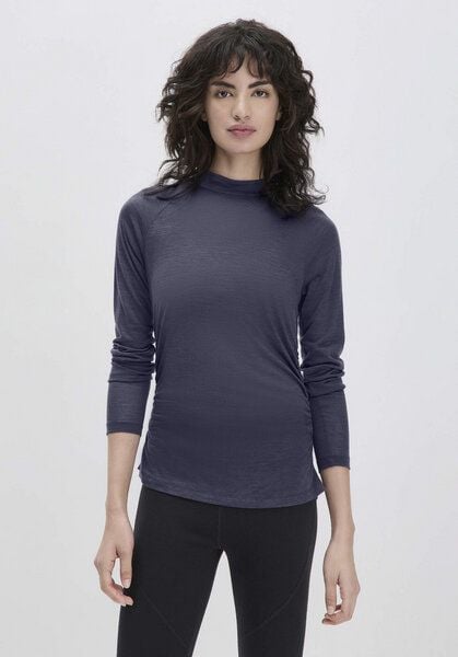 hessnatur Shirt Langarm Slim ACTIVE FUNCTIONAL aus Bio-Merinowolle und TENCEL Lyocell von hessnatur