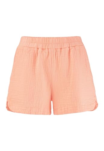 hessnatur Shorts Damen Musselin Regular aus Reiner Bio-Baumwolle | nachhaltig und fair hergestellt (Fair Wear Foundation) von hessnatur